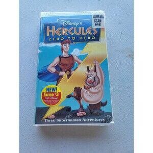 Hercules: Zero to Hero (VHS, 1999) New And Sealed